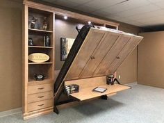 Fold-up magic with Murphy beds