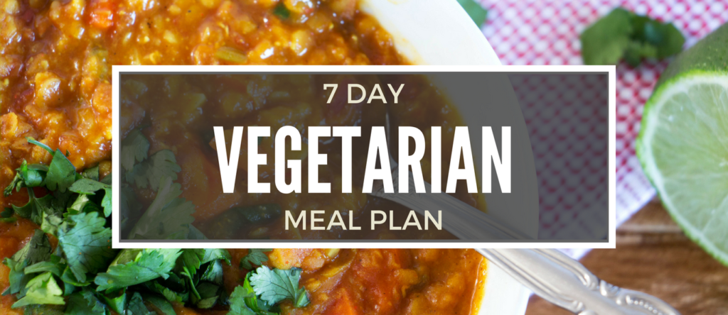 vegetarian meal plan for weight loss