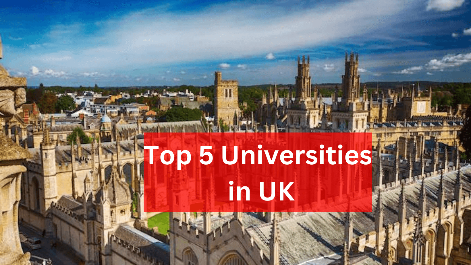 Top 5 Universities in UK